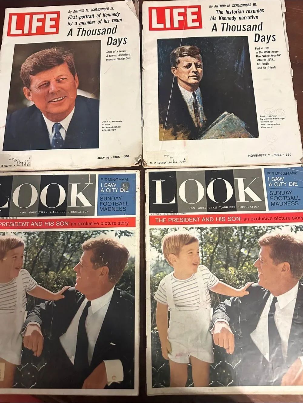 Vintage Magazines — John F. Kennedy 1965